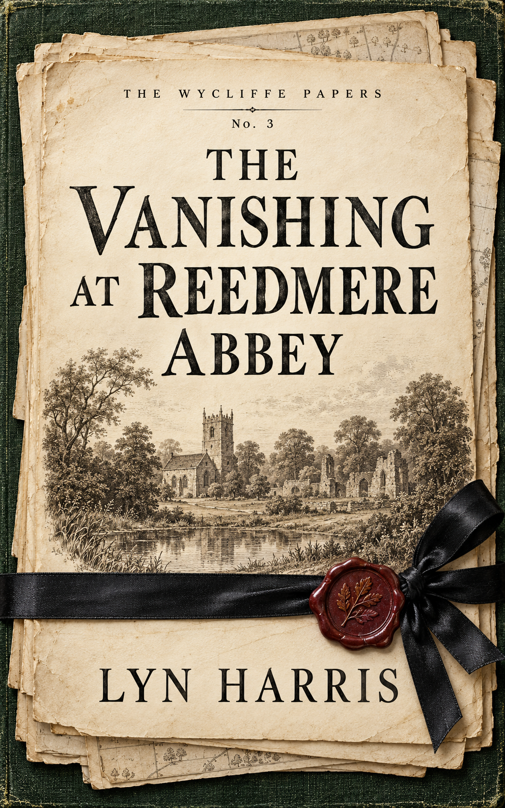 The Vanishing at Reedmere Abbey by Lyn Harris, book cover